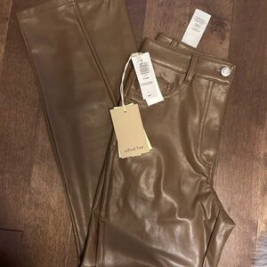 Wilfred Free/ Aritzia charm vegan leather pant NWT